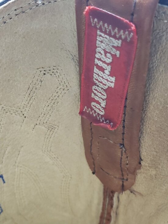 Vintage Dan Post P2551 Marlboro Men’s Brown Leather Western Cowboy Boots 9.5D main image 6